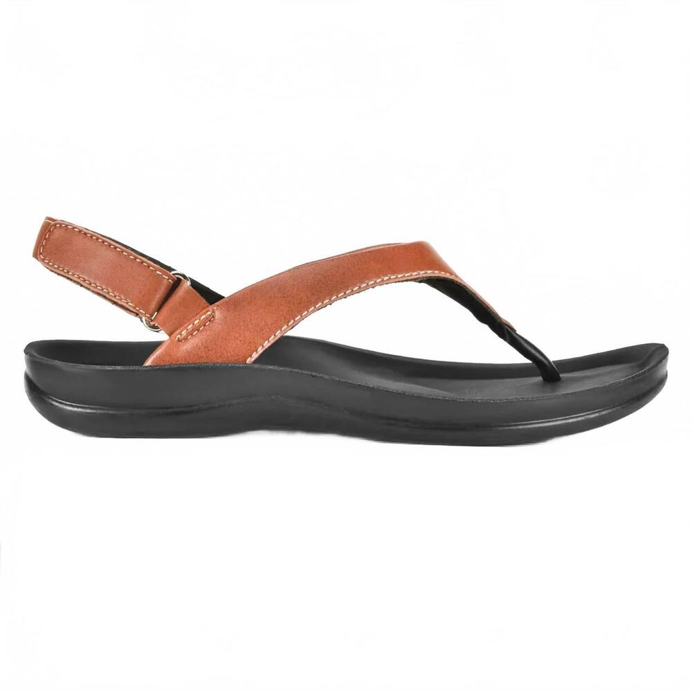 NEW AEROTHOTIC women's aura sandals in tan